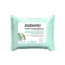 Näopuhastuslapid Babaria Aloe Vera, 25 tk