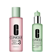 Näohoolduskomplekt Clinique Clarifying Lotion 3 + All About Clean Liquid Facial Soap, 400 ml + 200 ml