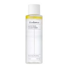 Kahefaasiline näotoonik Biodance Micro Dual Serum, 150 ml