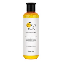 Tsitruseekstraktiga näotoonik FarmStay Citrus Yuja Vitalizing, 280 ml