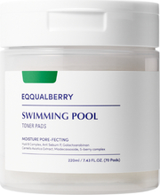 Näopadjad Eqqualberry Swimming Pool Toner Pads, 70 tk, 220 ml