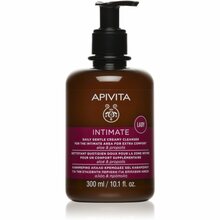 Õrn intiimhügieenigeel Apivita Intimate Lady Creamy Cleanser igapäevaseks kasutamiseks 300 ml