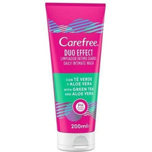 Carefree intiimpesugeel Duo Effect rohelise tee ja aaloega, 200 ml