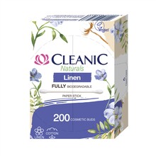 Vatitikud Cleanic Naturals Linen, 200 tk