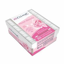Kosmeetilised vatitikud Cleanic Rose Beauty, 200 tk