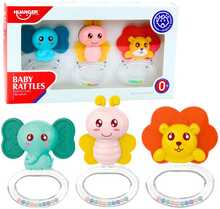 Närimisrõngaste komplekt Lean Toys, 3 tk, loomad