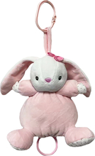 Muusikaline mänguasi Tulilo jänku, 18 cm, roosa