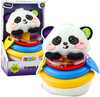 Sensoorne mänguasi Lean Toys panda püramiidi kujuline, kõrinaga