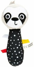 Sensoriline mänguasi Canpol Babies BabiesBoo laiskloom, valge/must/hall