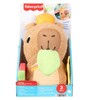 Kapibaara plüüšmänguasi Fisher Price, 23.5 cm, pruun
