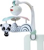 Reisikarussell Tiny Love must/valge