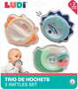 Beebi kõristite komplekt Ludi Trio