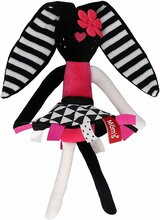 Pehme mänguasi Hencz Toys Bunny, 30 cm, valge/must/roosa