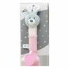 Kõristi Tulilo Bunny, roosa/hall, 17 cm