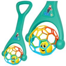 Tõukemänguasi Lean Toys 2in1, sinine