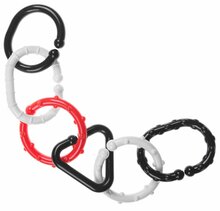 Närimisrõngad Tullo, must-valge, 6 tk