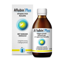 Aflubin Plus köhasiirup, 175 ml