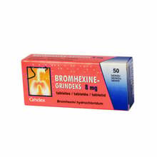 Bromhexin 8 mg tabletid, N50