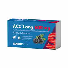Acc Long 600 mg, kihisevad tabletid, N6