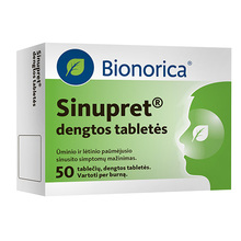 Sinupret kaetud tabletid, N50