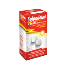 Solpadeine Express 500 mg/65 mg, kihisevad tabletid, N16