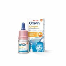 Otrivin 0,5 mg/ml ninasprei (lahus), 10 ml