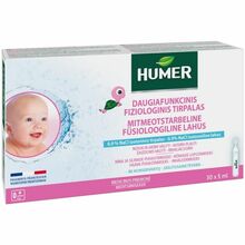 Humer multifunktsionaalne füsioloogiline lahus 0,9 prots., 30 tk x 5 ml