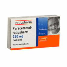Paracetamol-Ratiopharm 250 mg rektaalsuposiidid N10