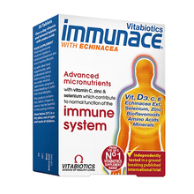 Immunace koos punase päevakübaraga, 30 tabletti