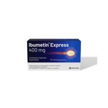 Ibumetin Express 400 mg pehmekapslid, N20
