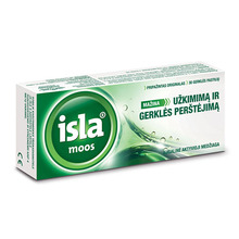 Isla Moos kurgupastillid, 30 tk