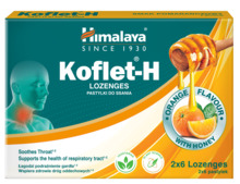 Himalaya Koflet-H Orange pastillid, 12 tk