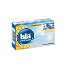 Isla pastillid kurgule, sidruni-meemaitselised, N20