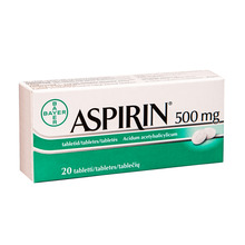 Aspirin 500 mg, 20 tabletti