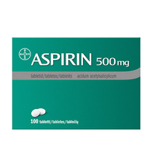 Aspirin 500 mg tabletid, N100