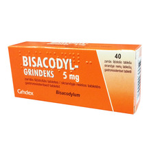 Bisacodyl-Grindeks 5 mg maohappekindlad tabletid N40