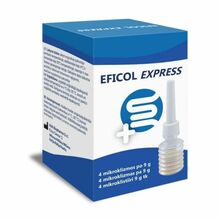 Eficol mikroklüsm Express, 4 tk x 9 g