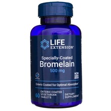 Life Extension bromelaiin 500 mg, 60 tabletti