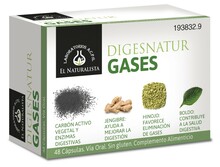 El Natural Digesnatur Gases 650 mg, 48 kapslit