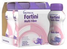 Fortini Multi Fibre maasikamaitseline jook, 4x200 ml