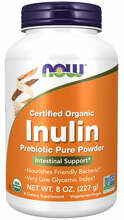 Now Foods öko inuliin, 227 g