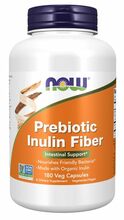 Now Foods prebiootiline inuliinkiud, 180 kapslit