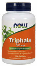 Now Foods Triphala 500 mg, 120 tabletti