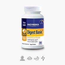 Enzymedica Digest Basic, seedeensüümid, 30 vegkapslit