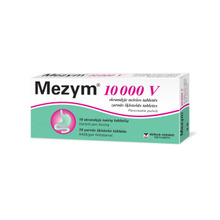 Mezym 10000 V, maohappekindlad tabletid, N10