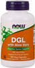 NOW Foods DGL koos aaloega, 400 mg, 100 kapslit