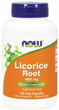 NOW Foods lagritsajuur, 450 mg, 100 kapslit