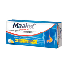 Maalox 400 mg + 400 mg närimistabletid N40
