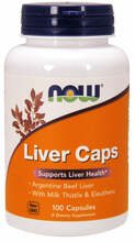 Liver extract, 100 kapslit, Now Foods