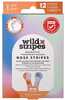 Wild Stripes Sunrise ninaplaastrid parema une jaoks, 12 tk